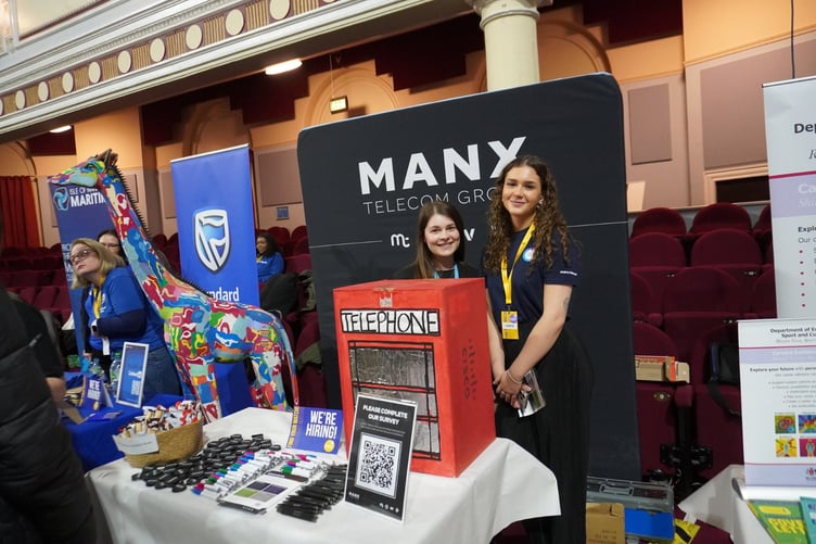 The Manx Telecom Group were one of the companies present