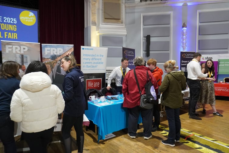 The stalls were busy throughout the day