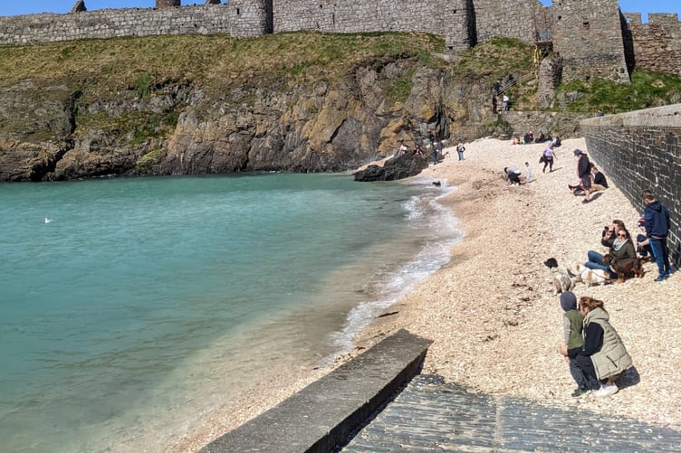 Fenella beach, Peel