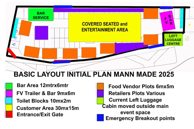 Plans for the Mann Made Festival at TT 2025