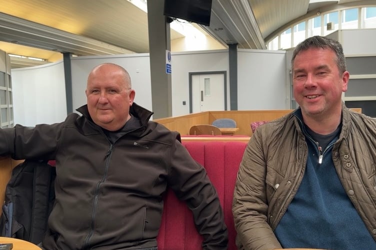Andy Saunders and James Bennett are behind the Mann Made Festival 