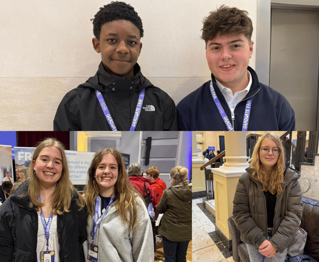 We asked some of the young people at the Grad Fair about their plans