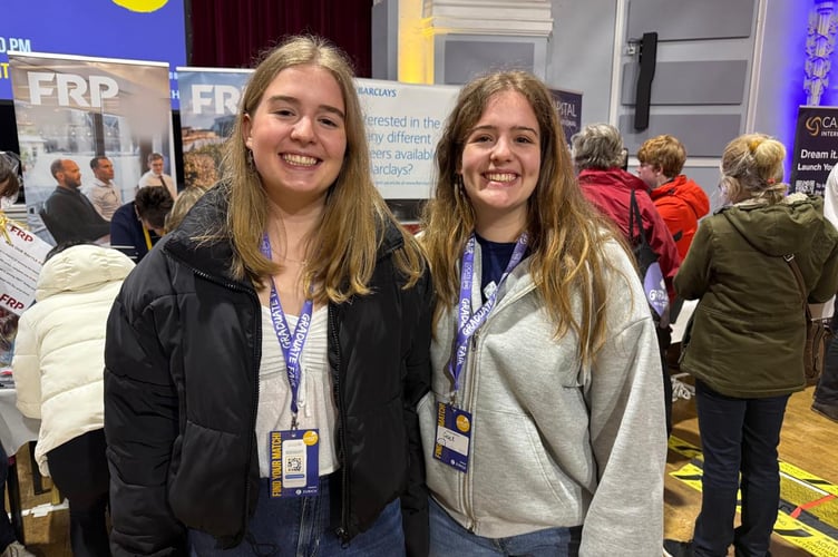 Sisters Grace (20) and Emily (19) Dudley 