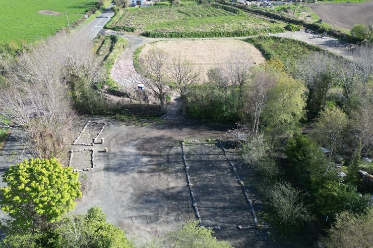 The Manx Viking Project site in Jurby
