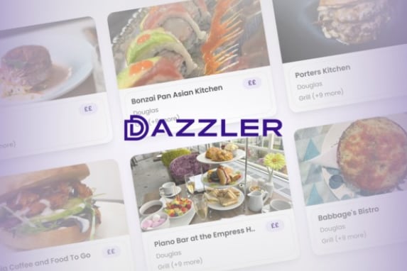 Dazzler has been launched to help locals and tourists discover the wide range of places to eat across the Isle of Man