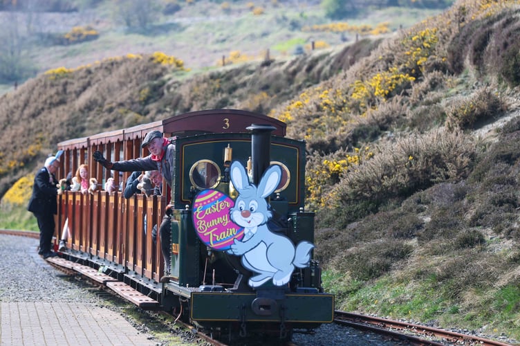 The Groudle Glen Railway Co. Easter Bunny Train