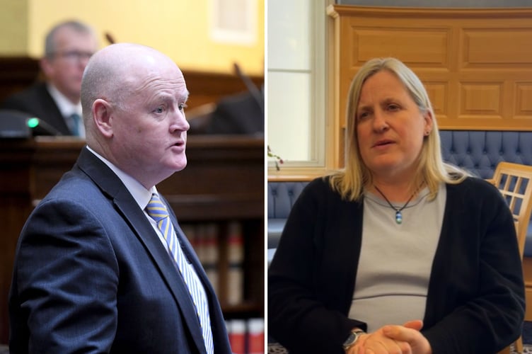 MHK Rob Callister has said he is 'deeply concerned' by comments made by Infrastructure Minister Dr Michelle Haywood