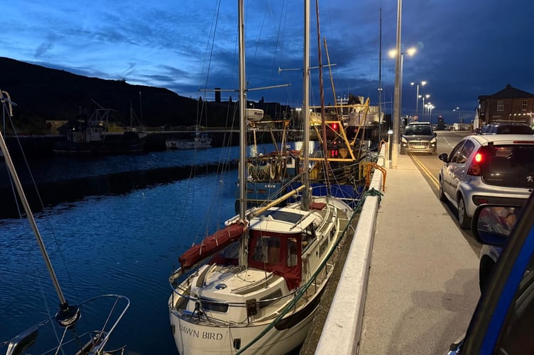 Peel provided a peaceful and serene atmosphere for the night of poetry.