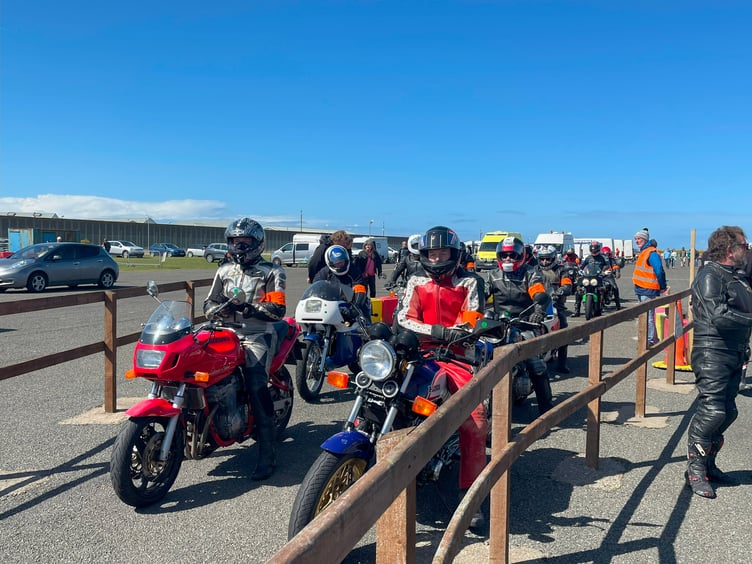 Track day at Jurby Airfield