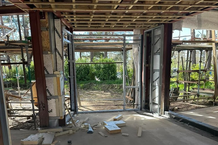 Mannin Cancers Support Group's new centre is taking shape