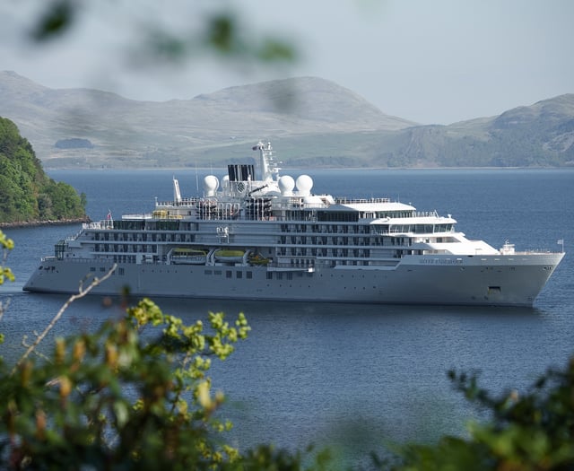 First cruise ship of the season to arrive on Manx shores