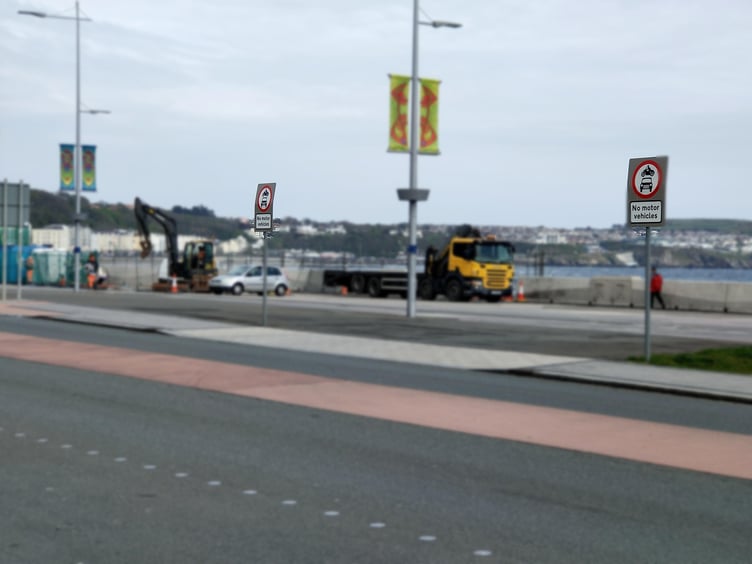 Harris Promenade seaside walkway