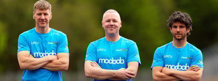 Ian Hutchinson (left) and Mike Browne (right) will form the two-man MLav Racing team which will make its debut at this year's TT under the direction of former British Supersport champion and 10-time British Superbike Championship winner Michael Laverty