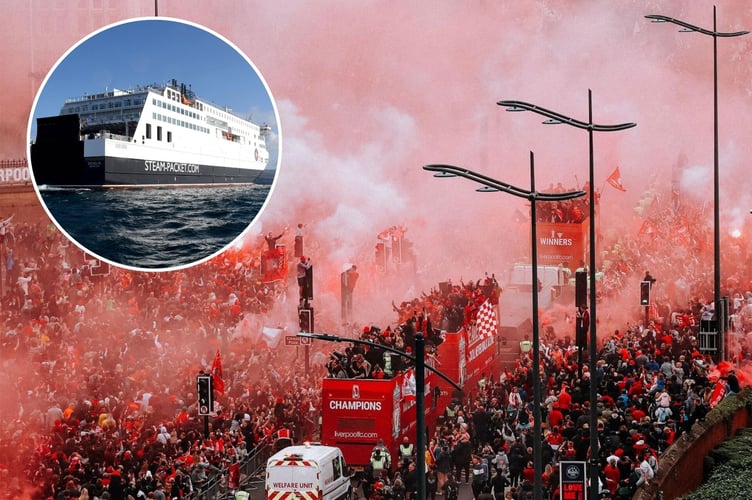 The Steam Packet Company is gauging interest in a special coach service to help Manx Liverpool fans attend the club’s Premier League victory parade in Liverpool