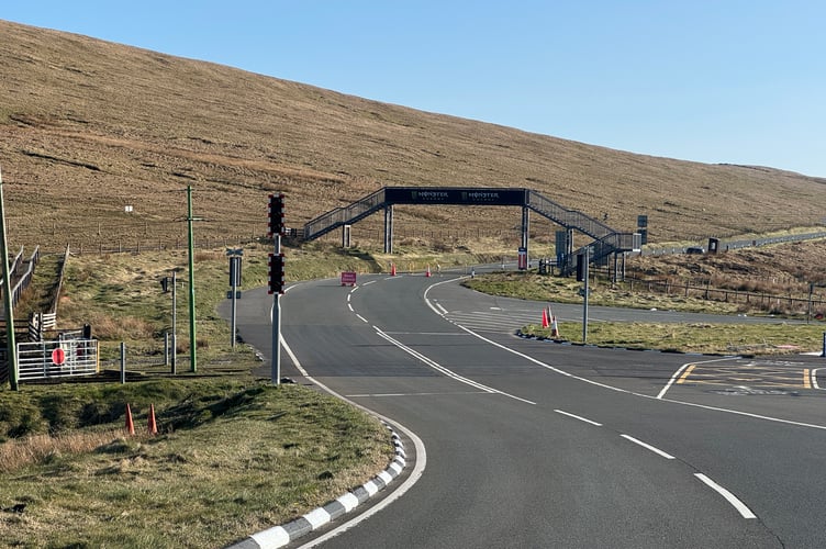 The southern stretch of the A18 between Creg-ny-Baa and the Bungalow will close once again