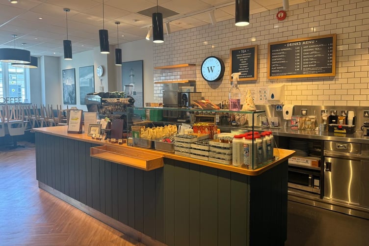 Cafe W in Waterstones
