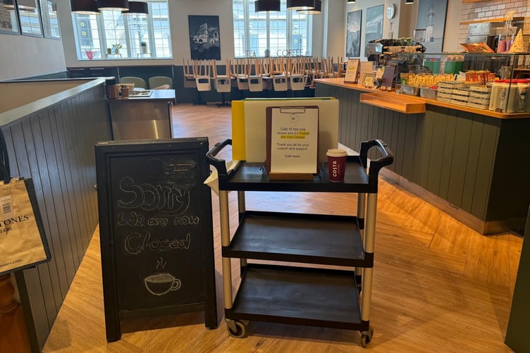 Cafe W has now closed