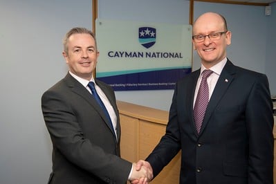 Jim Woodall and Nigel Gauntry (right)