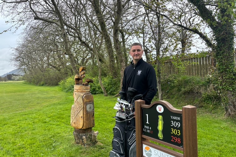 Lewis Dening said 'it has been an honour to call Peel home – and I’ll still be around' after announcing he will be stepping down from his role as PGA Professional at Peel Golf Club after eight memorable years