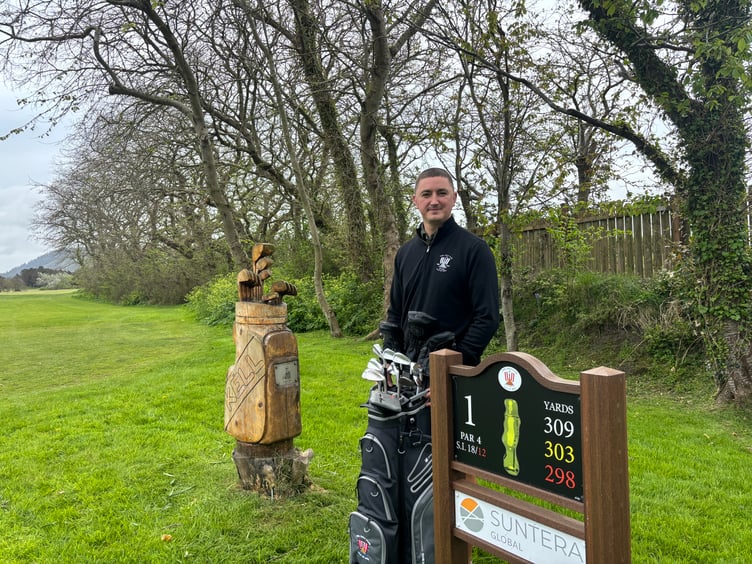 Lewis Dening said 'it has been an honour to call Peel home – and I’ll still be around' after announcing he will be stepping down from his role as PGA Professional at Peel Golf Club after eight memorable years