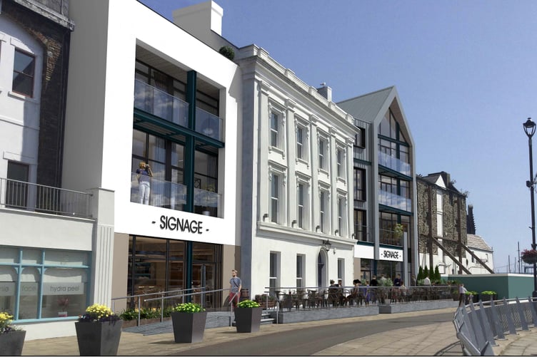 Kelman has submitted plans to redevelop the North Quay site in Douglas