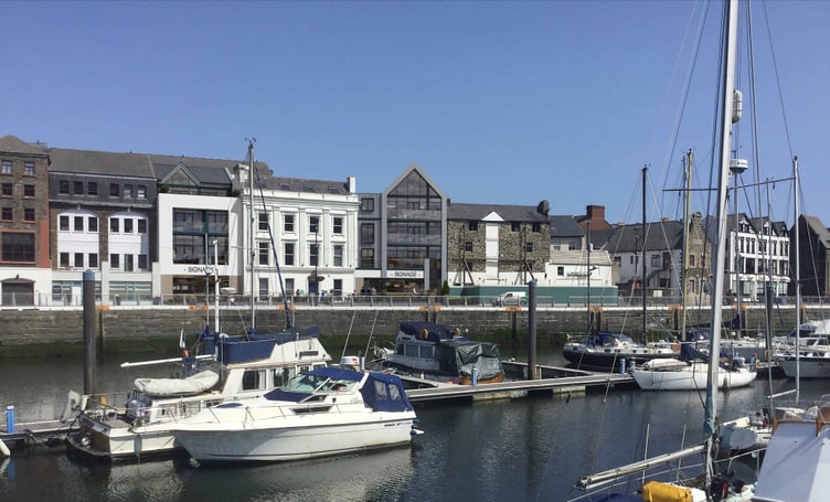 Kelman has submitted plans to redevelop the North Quay site in Douglas