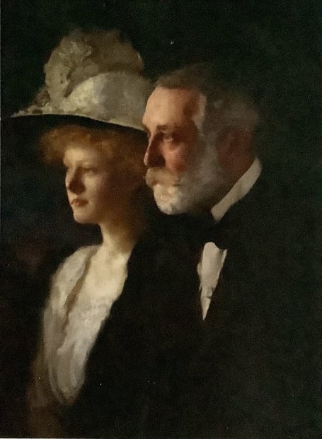 Henry Clay Frick (right)