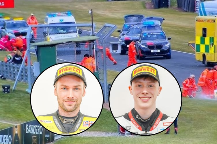 29-year-old Shane Richardson and 21-year-old Owen Jenner were both killed in the crash that saw Race 2 for the British Supersport Championship red flagged at the Oulton Park BSB