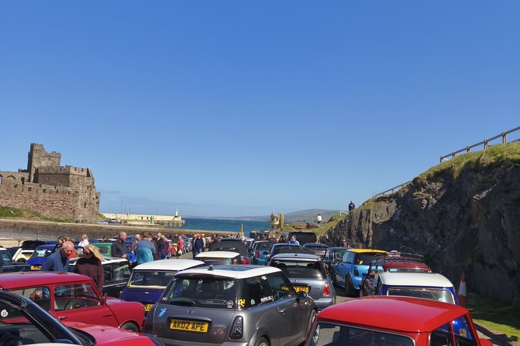 There wasn't a cloud in the sky as the Isle of Man Festival of Motoring enjoyed delightful Manx weather in Peel