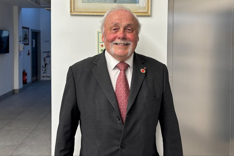 Tony Brown, new chair of Castletown Commissioners