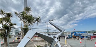 New giant 'three legs' landmark set to welcome visitors to island