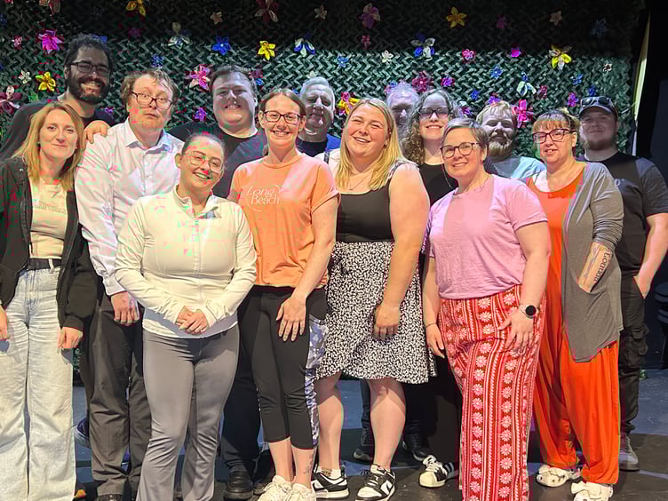 The Alice in Wonderland cast