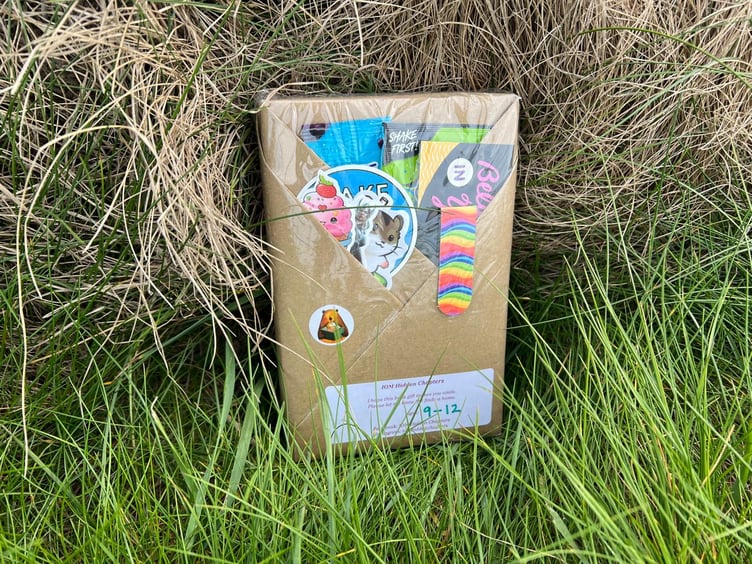 A Hidden Chapter parcel located at Langness for ages 9 to 12