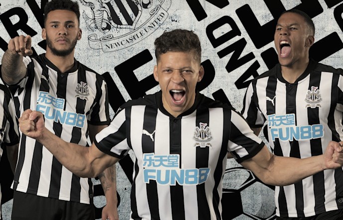 Fun88, a TGP Europe white label, was shirt sponsor for Newcastle United for six seasons