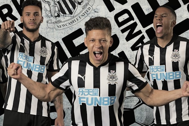 Fun88, a TGP Europe white label, was shirt sponsor for Newcastle United for six seasons