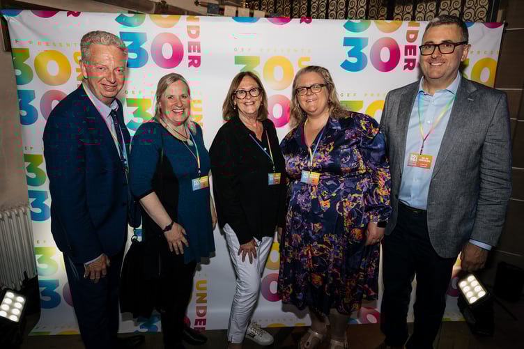 Guest at Gef 30 Under 30 party