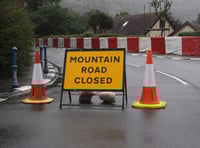 Mountain Road to stay shut for hours after crash 