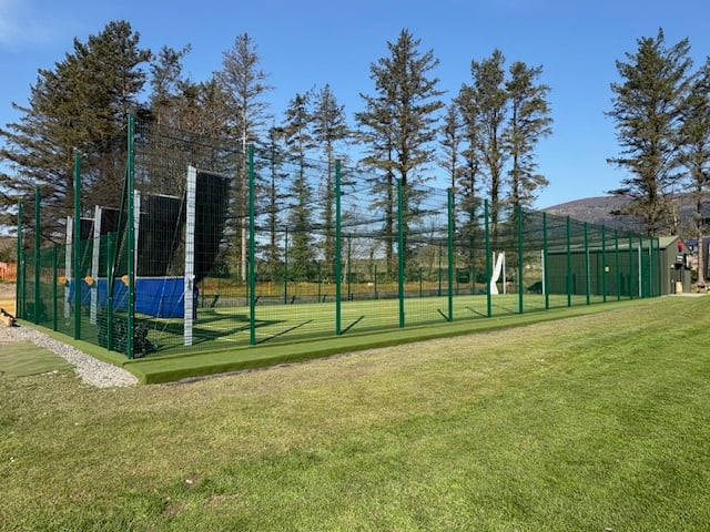 The official opening of Crosby Cricket Club's brand new, state-of-the-art practice net facility at Marown Memorial Playing Fields on Thursday