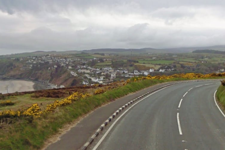The Everlasting Bend approaching Laxey
