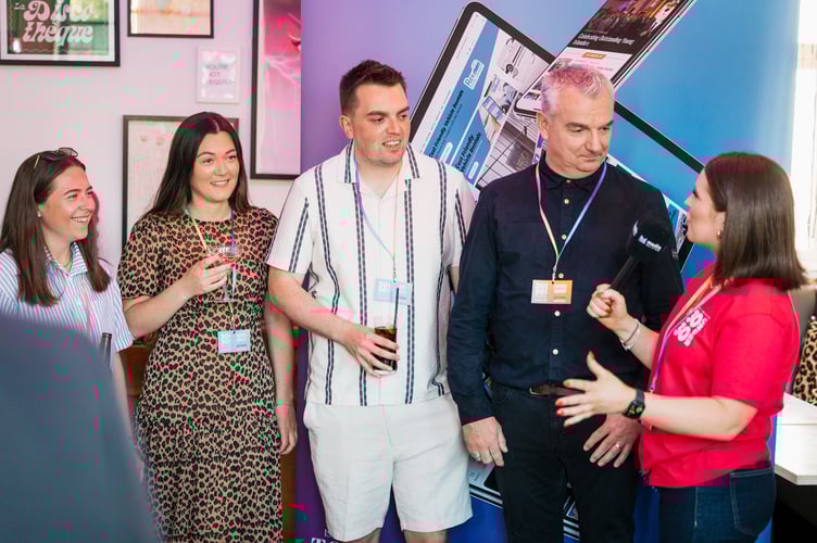 Gef reporter Sadie Gilbert chats to sponsors and winners 