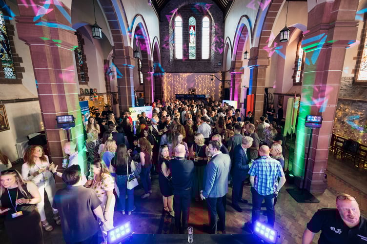 St Matthew's Church was packed out for the event