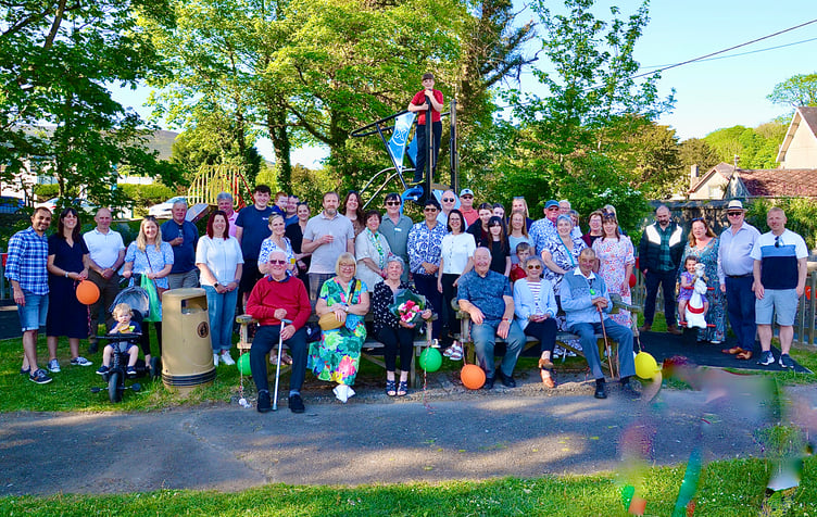 The official reopening of Crosby Playground at Old Church Road as Marown Memorial Playing Fields held a special event on Tuesday, May 13