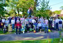 Pictures as Marown charity reopens community playpark after renovations