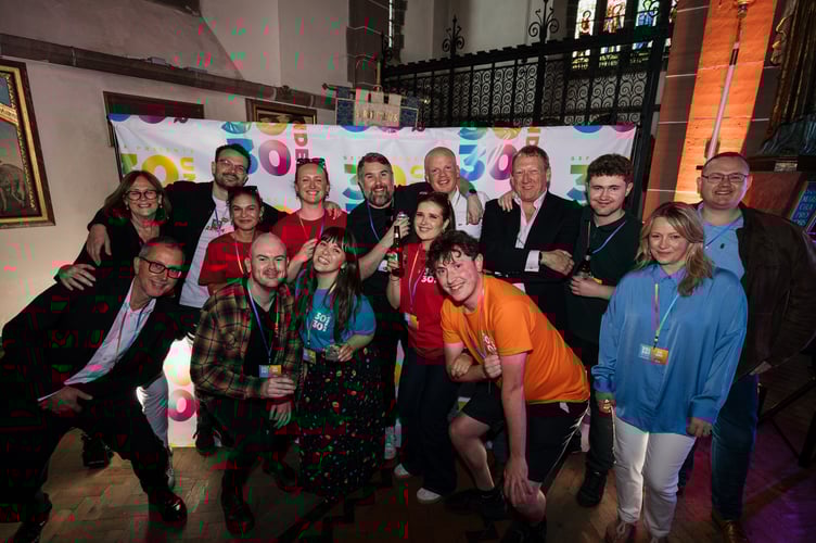 The Media Isle of Man team behind the entire event