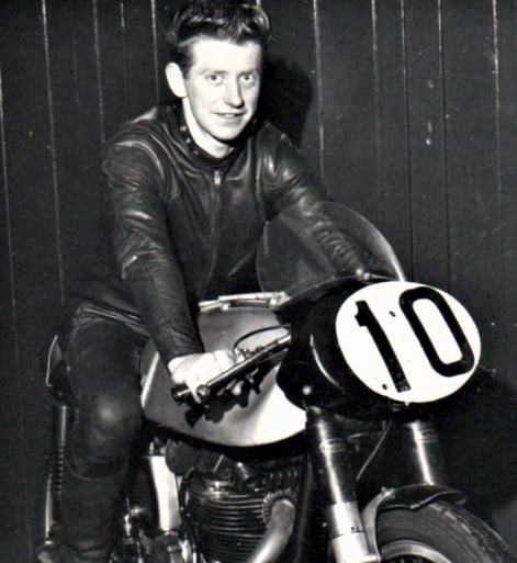 The late Manx Grand Prix rider Mike Kelly