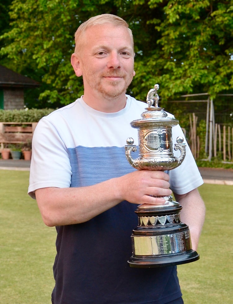 The 2025 Association Cup winner Neil Withers (Photo: Arnie Withers)