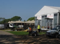 Isle of Man TT 2025: Pictures as iconic TT Village site takes shape