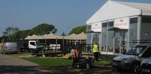 Isle of Man TT 2025: Pictures as iconic TT Village site takes shape
