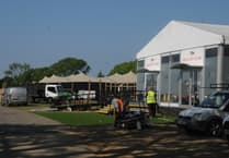 Pictures as iconic Isle of Man TT Village site takes shape