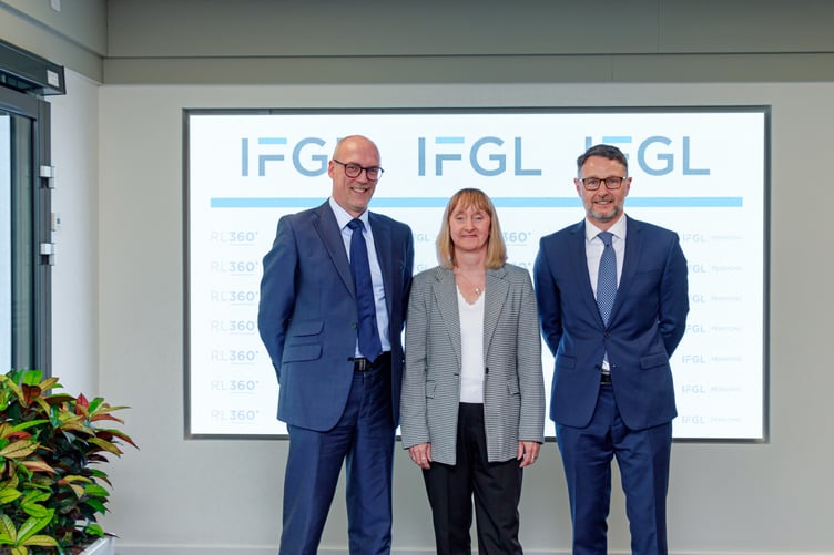 Left to right: Matt Cuhls, Katherine Garner and Nick Verardi